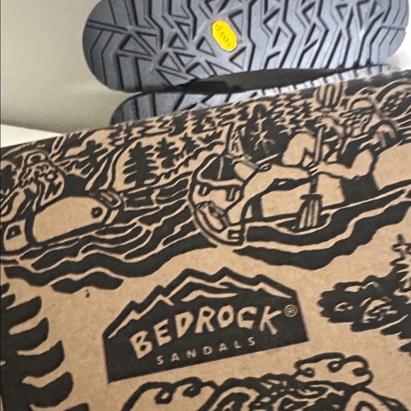 Bedrock new on box Cairn Evo Slate Blue vibram soles Sandals - Picture 9 of 11